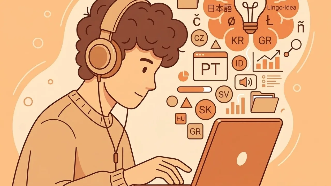 Speakoala cover for immersive language learning with 70+ languages